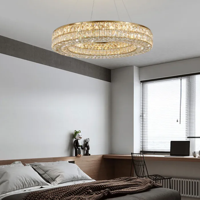 Подвесная люстра ACHILLES D80 Brass от ImperiumLoft