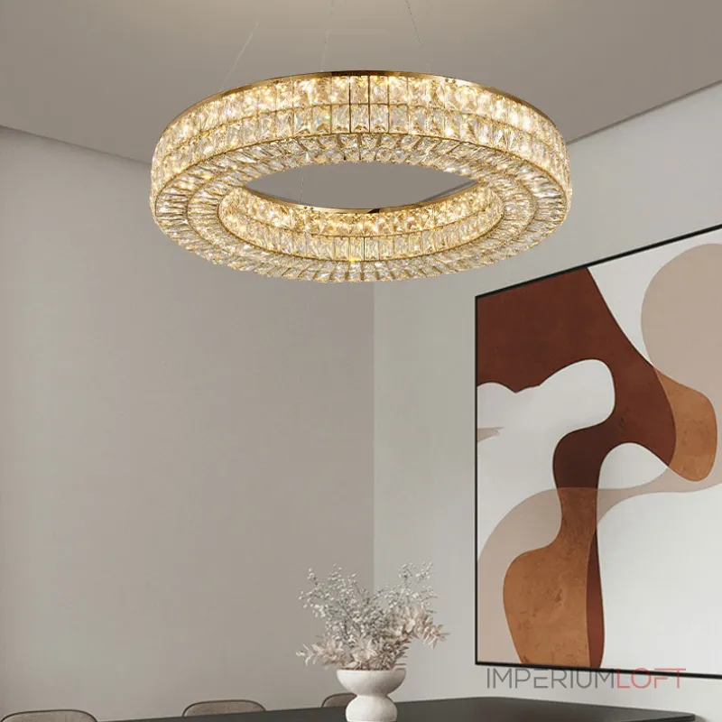 Подвесная люстра ACHILLES D80 Brass от ImperiumLoft