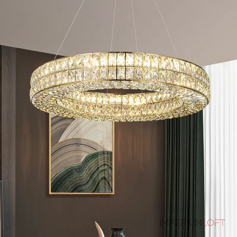 Подвесная люстра ACHILLES D80 Brass от ImperiumLoft