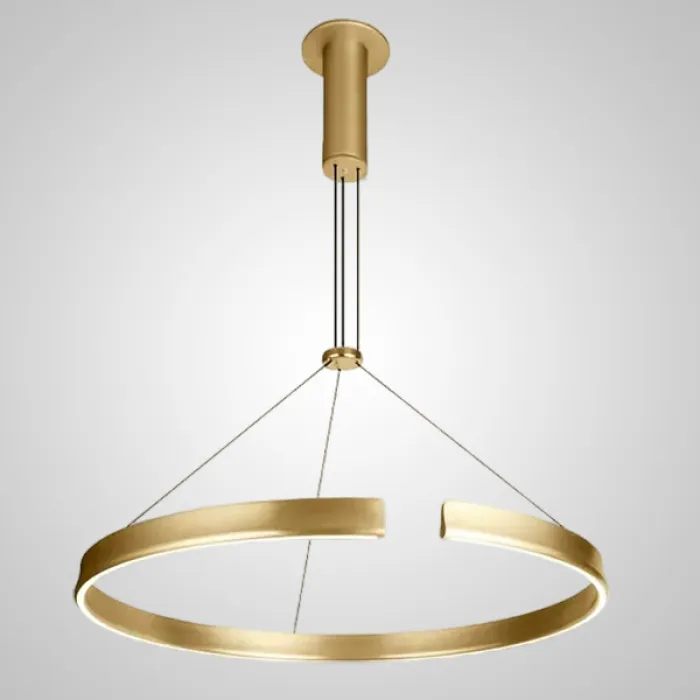 Подвесная люстра VEIKKO ONE D45 Brass от ImperiumLoft