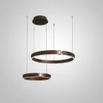 Подвесная люстра SELLIF B RING COMBO D40+60 Brown от ImperiumLoft
