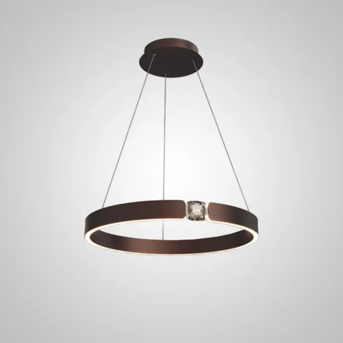 Подвесная люстра SELLIF RING D40 Brown от ImperiumLoft