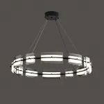 Подвесная люстра BRIAND D81 Black от ImperiumLoft