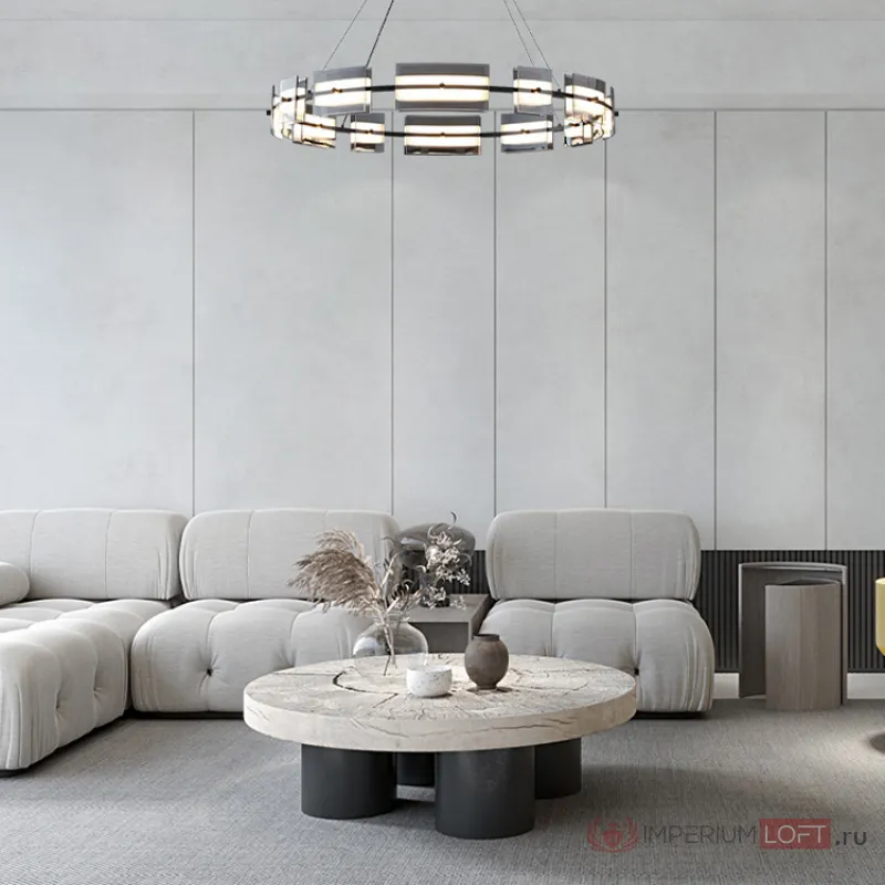 Подвесная люстра BRIAND D61+81 Brass от ImperiumLoft