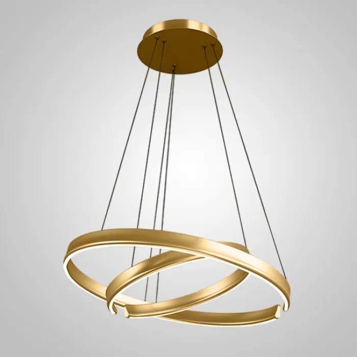Подвесная люстра VEIKKO D65+45 Brass от ImperiumLoft