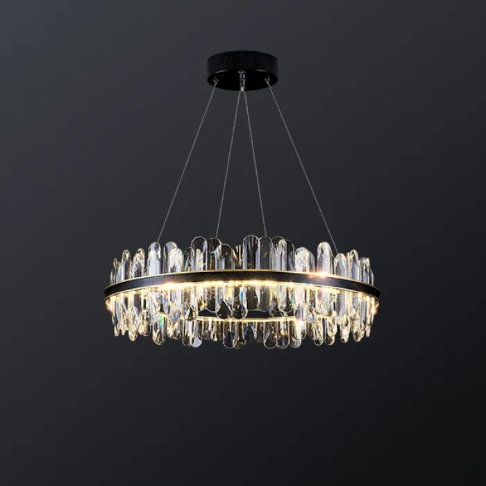 Подвесная люстра LAURENT D60 Black от ImperiumLoft