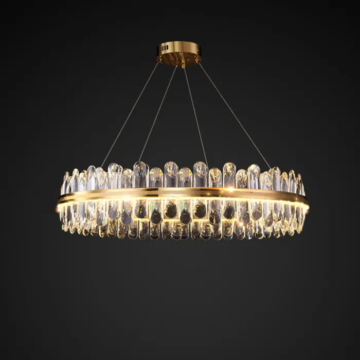 Подвесная люстра LAURENT D100 Brass от ImperiumLoft