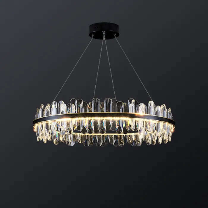 Подвесная люстра LAURENT D100 Black от ImperiumLoft