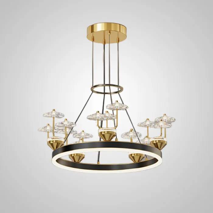 Подвесная люстра DOVRA D50 Black от ImperiumLoft
