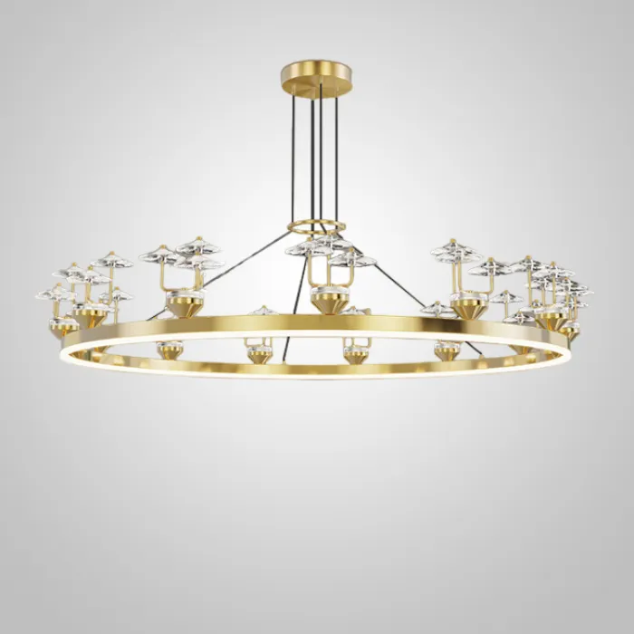 Подвесная люстра DOVRA D120 Brass от ImperiumLoft