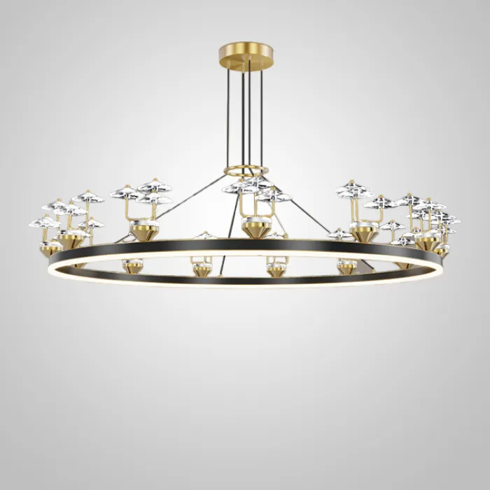 Подвесная люстра DOVRA D120 Black от ImperiumLoft