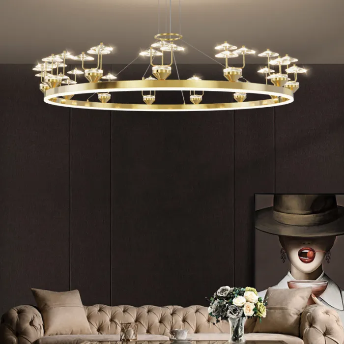 Подвесная люстра DOVRA D120 Black от ImperiumLoft