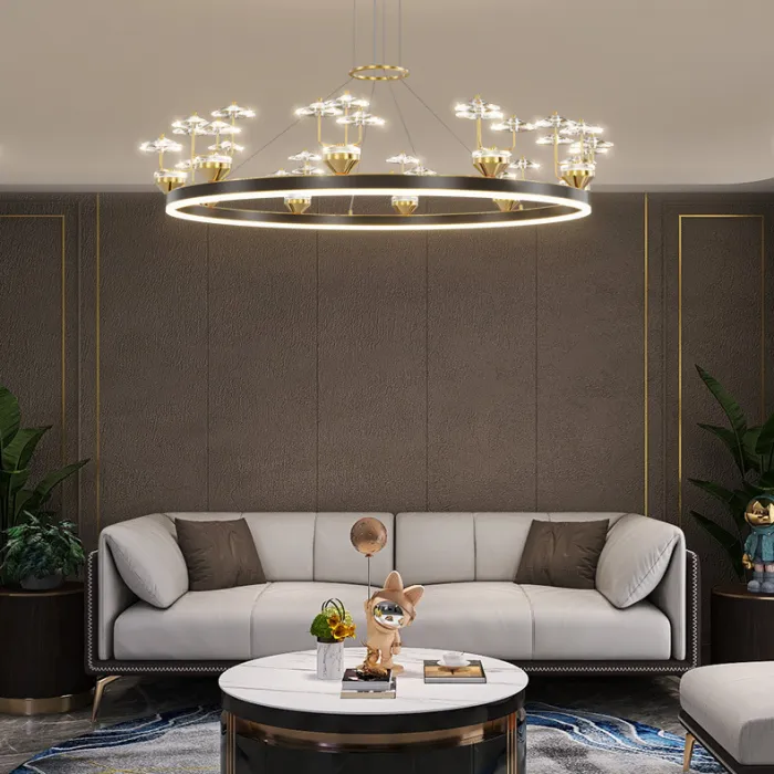 Подвесная люстра DOVRA D120 Black от ImperiumLoft