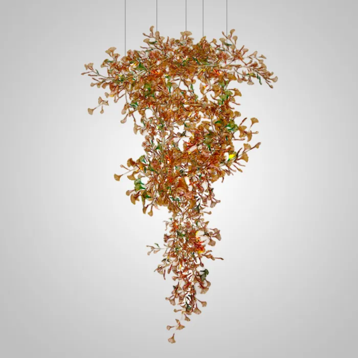Подвесная люстра ELLING LUX H300 Amber от ImperiumLoft