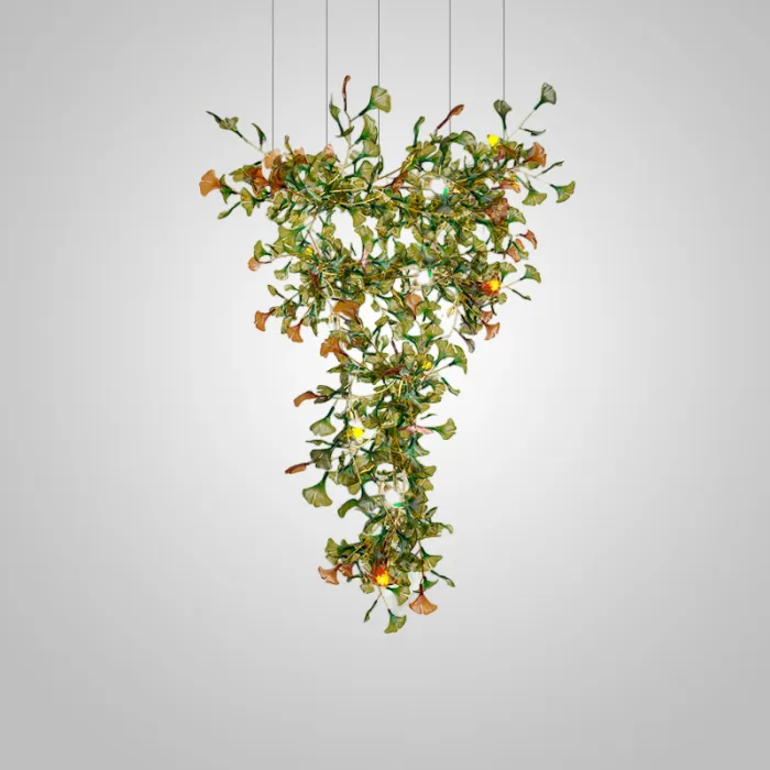 Подвесная люстра ELLING LUX H180 Green от ImperiumLoft