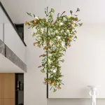 Подвесная люстра ELLING LUX H180 Green от ImperiumLoft