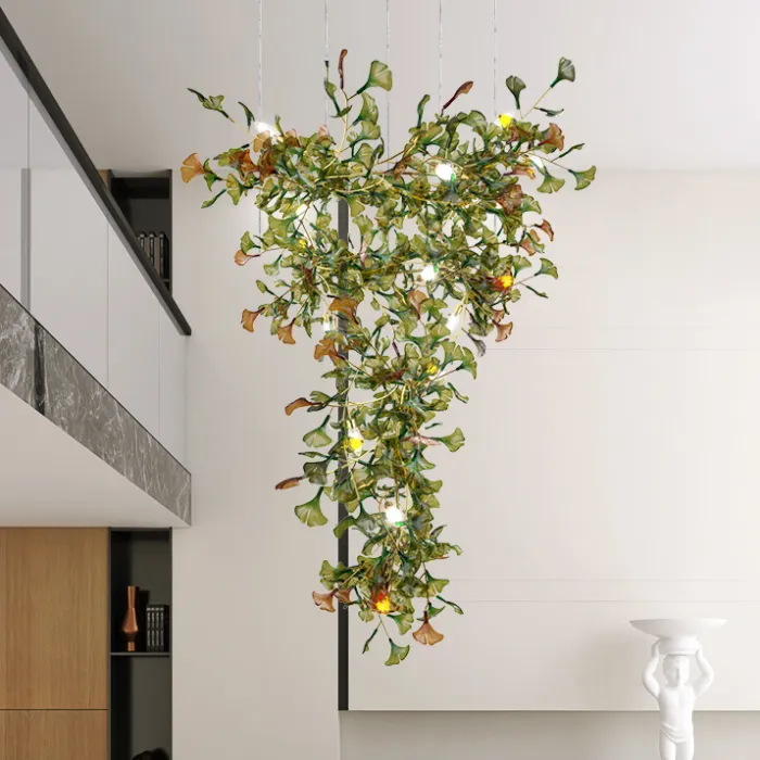 Подвесная люстра ELLING LUX H180 Green от ImperiumLoft