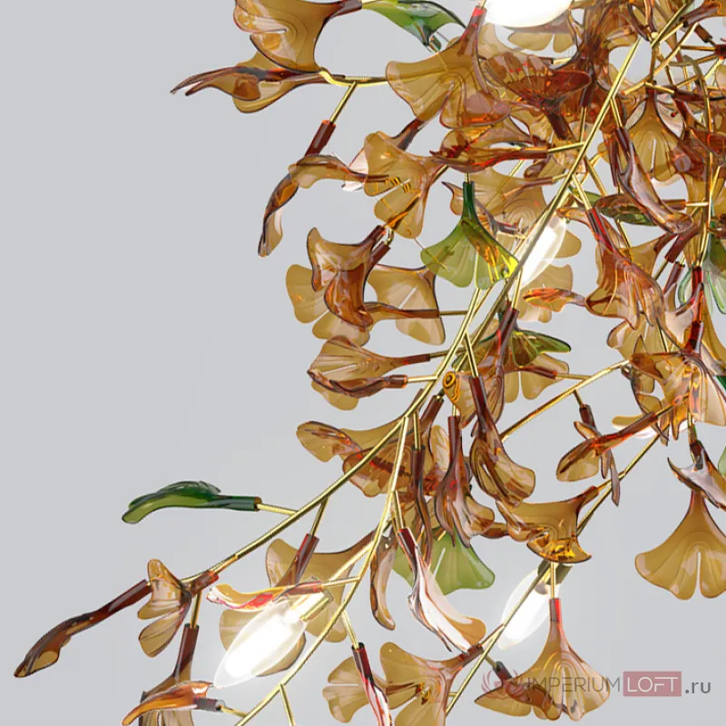 Подвесная люстра ELLING LUX H300 Amber от ImperiumLoft