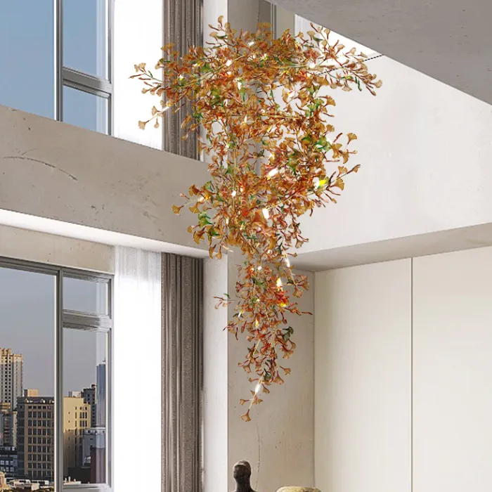 Подвесная люстра ELLING LUX H180 Green от ImperiumLoft