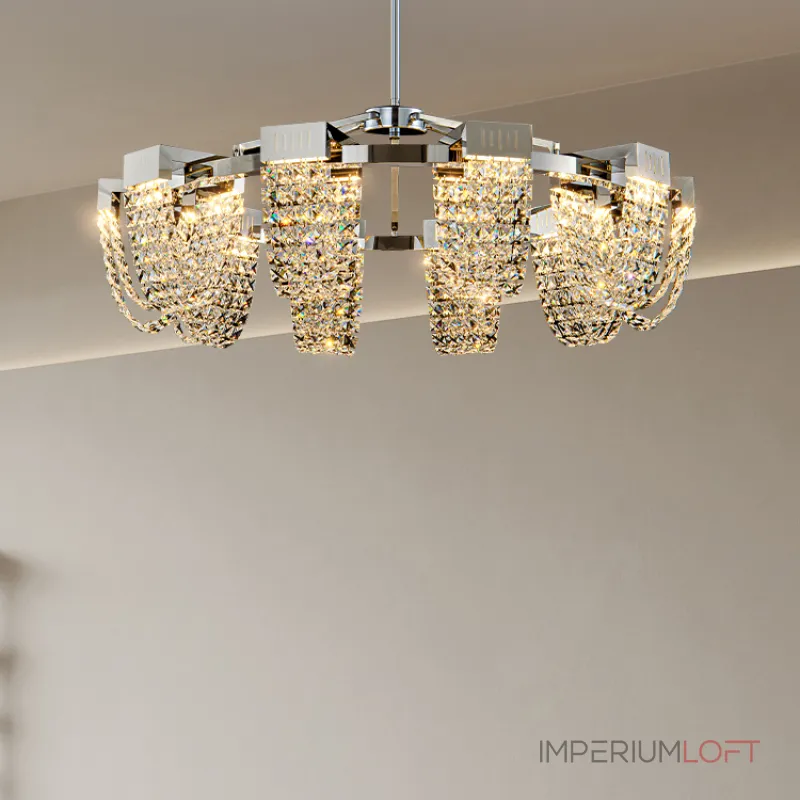 Люстра на штанге ALVARIN D80 Black