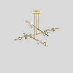 Потолочная люстра CAMILIA CH D100 Brass от ImperiumLoft