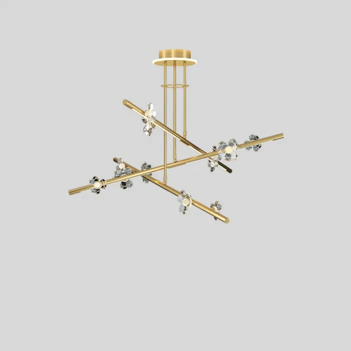 Потолочная люстра CAMILIA CH D100 Brass от ImperiumLoft