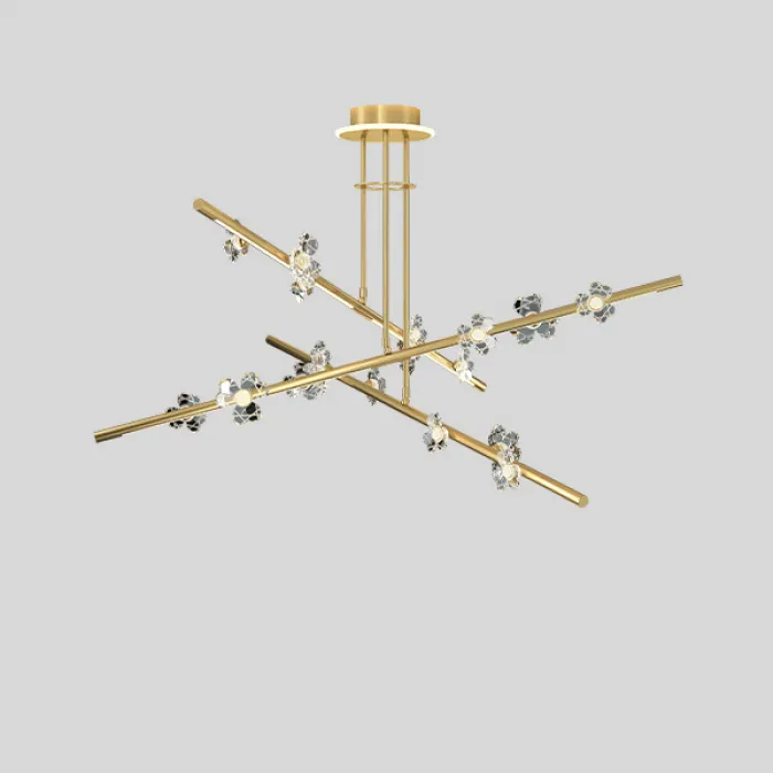 Потолочная люстра CAMILIA CH D120 Brass от ImperiumLoft