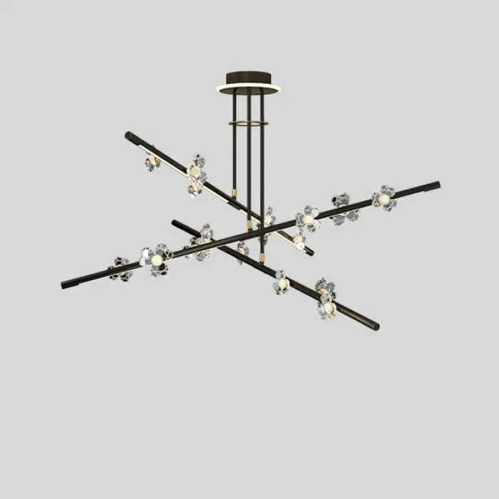 Потолочная люстра CAMILIA CH D120 Black от ImperiumLoft