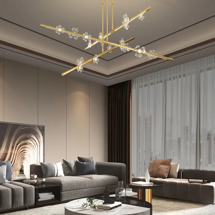 Потолочная люстра CAMILIA CH D100 Black от ImperiumLoft