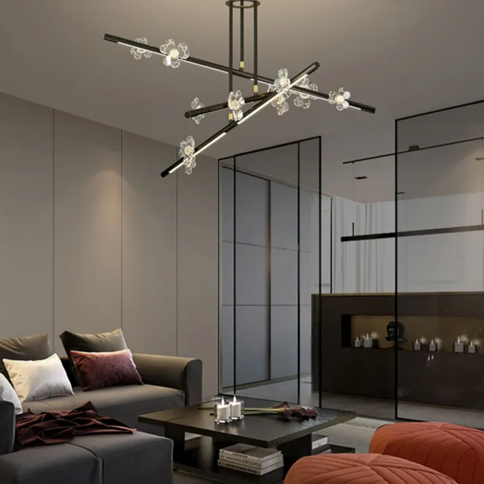 Потолочная люстра CAMILIA CH D100 Black от ImperiumLoft