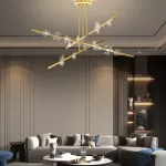 Потолочная люстра CAMILIA CH D100 Black от ImperiumLoft