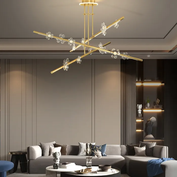 Потолочная люстра CAMILIA CH D100 Black от ImperiumLoft