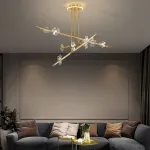 Потолочная люстра CAMILIA CH D100 Black от ImperiumLoft