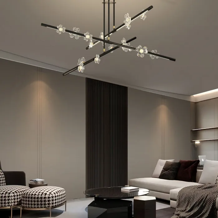 Потолочная люстра CAMILIA CH D100 Black от ImperiumLoft