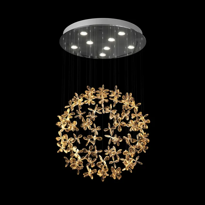 Подвесная люстра LUCIEN D40 Amber от ImperiumLoft