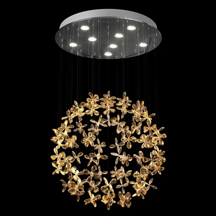 Подвесная люстра LUCIEN D120 Amber от ImperiumLoft