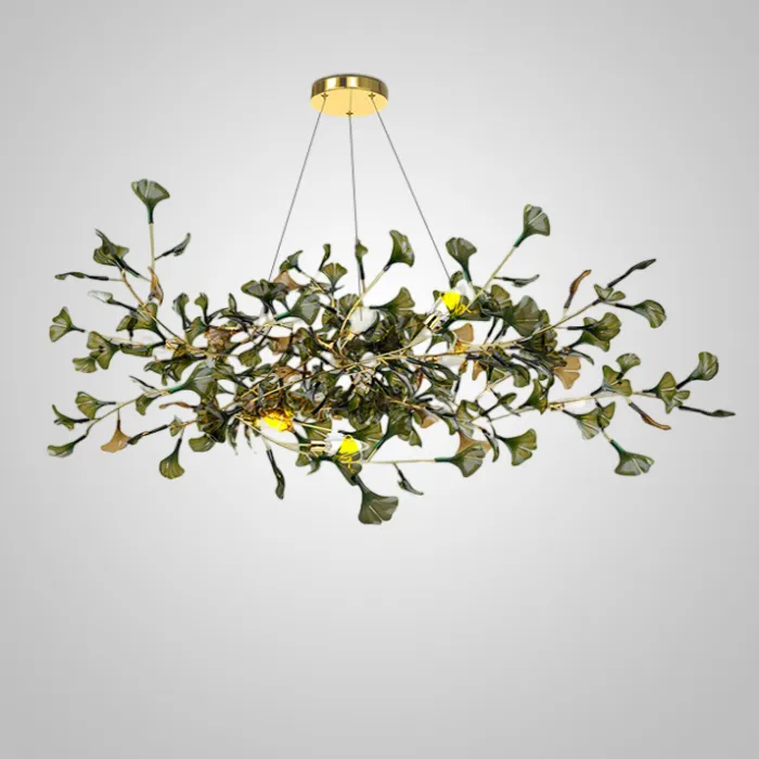 Подвесная люстра ELLING A L100 Green от ImperiumLoft