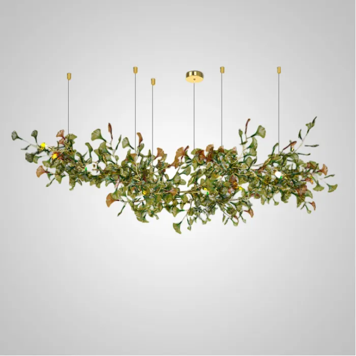 Подвесная люстра ELLING B L150 Green от ImperiumLoft