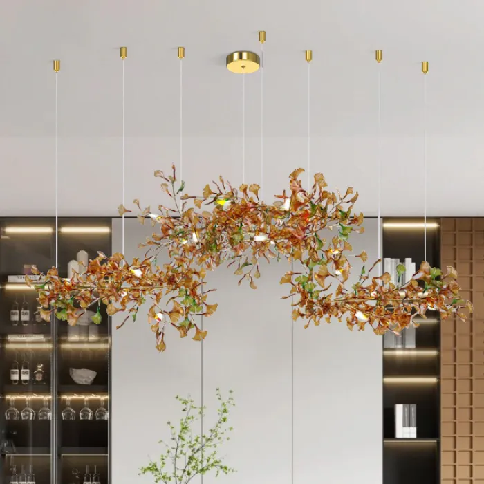 Подвесная люстра ELLING A L100 Amber от ImperiumLoft
