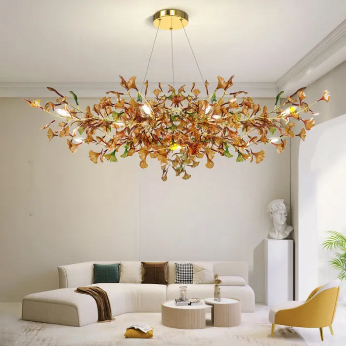 Подвесная люстра ELLING A L100 Amber от ImperiumLoft