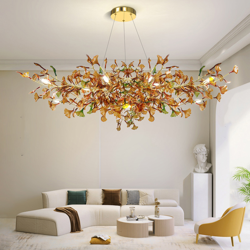 Подвесная люстра ELLING B L150 Amber от ImperiumLoft Подвесная люстра ELLING B L150 Amber от ImperiumLoft