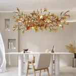 Подвесная люстра ELLING A L100 Amber от ImperiumLoft