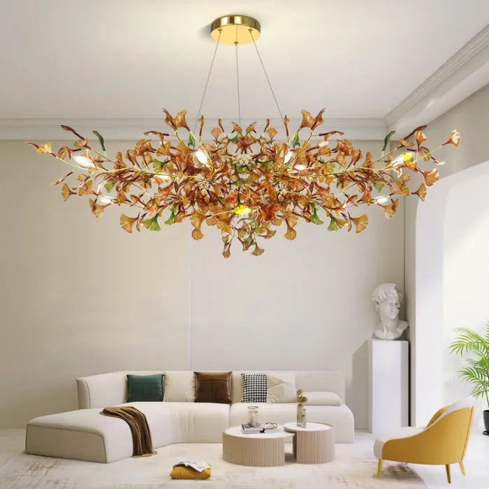 Подвесная люстра ELLING A L100 Amber от ImperiumLoft