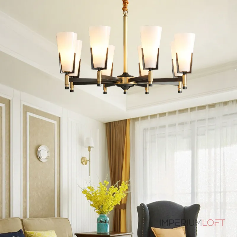 Подвесная люстра FABRICIO L8 от ImperiumLoft Подвесная люстра FABRICIO L8 от ImperiumLoft