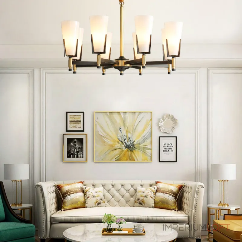 Подвесная люстра FABRICIO L8 от ImperiumLoft Подвесная люстра FABRICIO L8 от ImperiumLoft