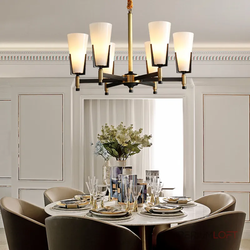 Подвесная люстра FABRICIO L8 от ImperiumLoft Подвесная люстра FABRICIO L8 от ImperiumLoft