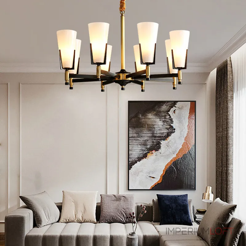 Подвесная люстра FABRICIO L8 от ImperiumLoft Подвесная люстра FABRICIO L8 от ImperiumLoft