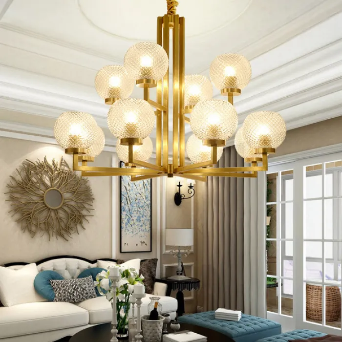 Подвесная люстра CHLOE LUX L8 от ImperiumLoft