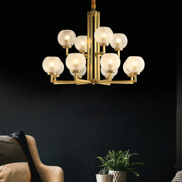 Подвесная люстра CHLOE LUX L8 от ImperiumLoft