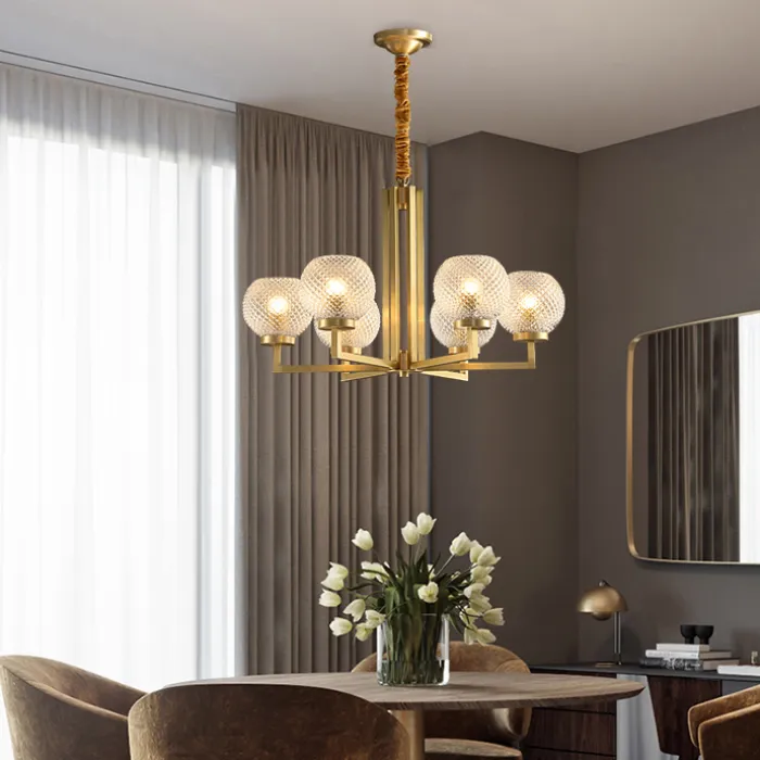 Подвесная люстра CHLOE LUX L8 от ImperiumLoft